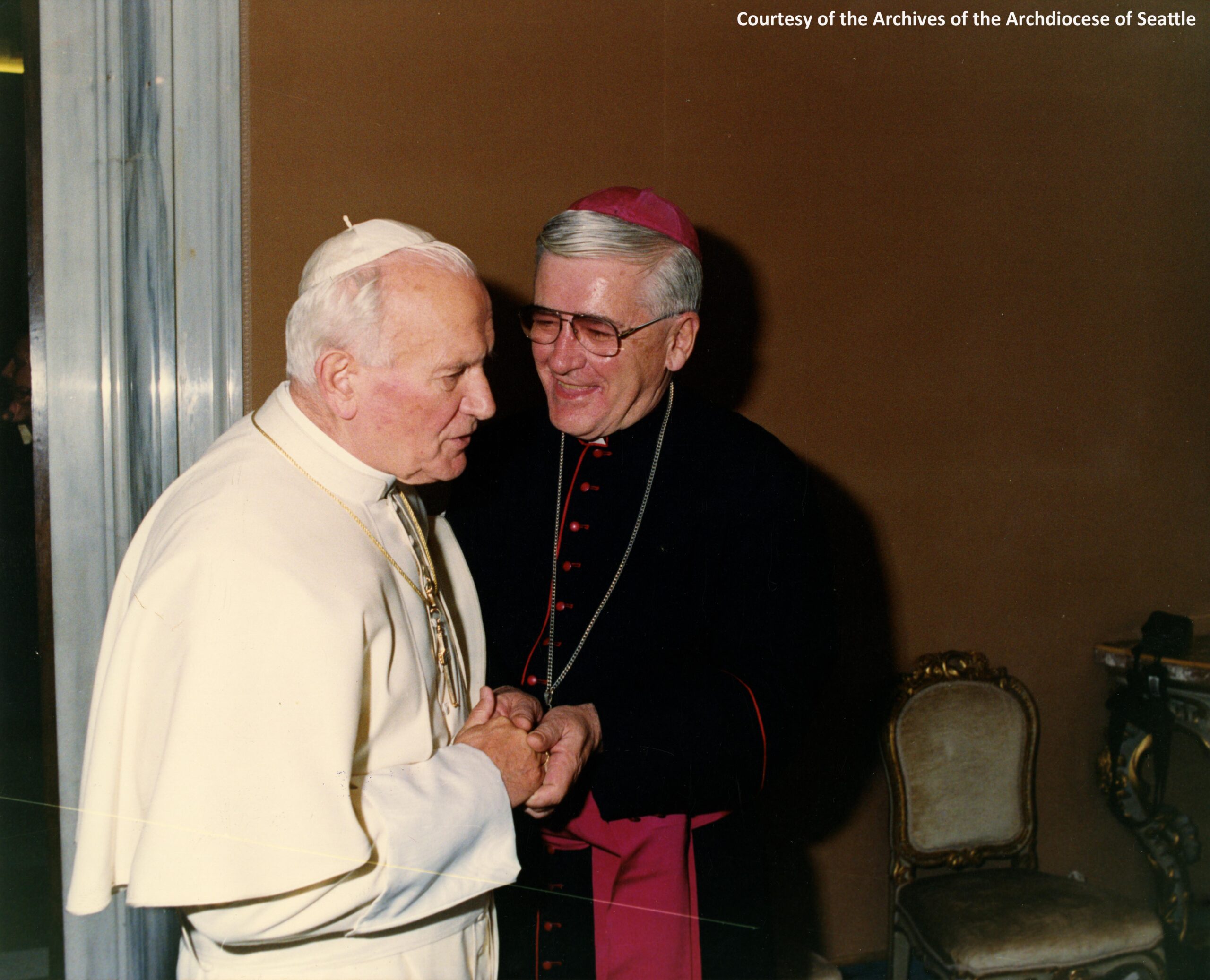 A journey to the Vatican 62-AM-greets-Pope-John-Paul-II